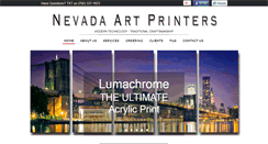 Desktop Screenshot of nevadaartprinters.com